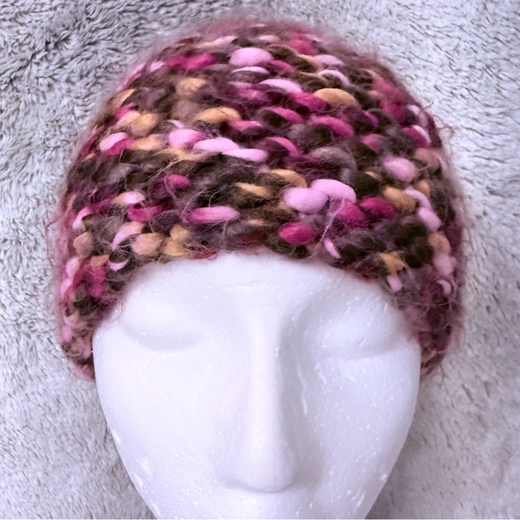 Multicolor Knit handmade Beanie - Picture 2 of 6